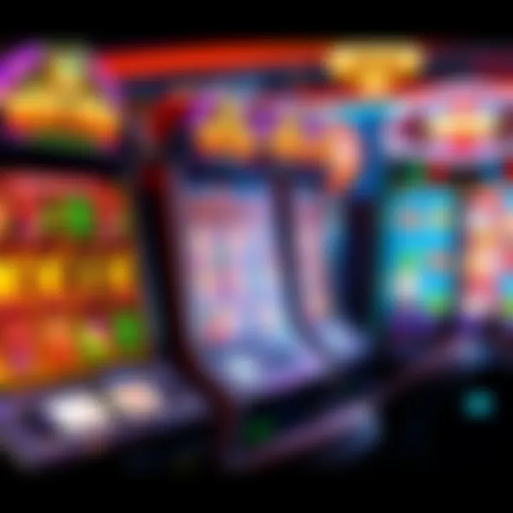 A depiction of the psychology behind slot machines, illustrating common player mindsets.