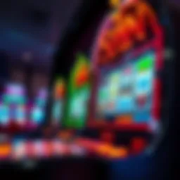 An enticing view of the Spooky Spins slot machine showcasing its vibrant graphics and themes.