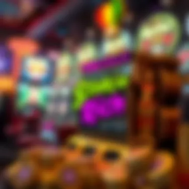 Visual analysis of the Stinkin Rich slot game's impact on player psychology and gaming habits.