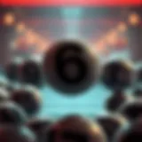 Conceptual representation of lottery number selection strategies