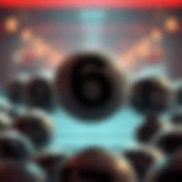 Conceptual representation of lottery number selection strategies