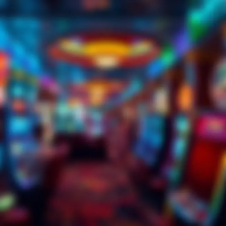 Casino Gaming Floor Experience Glimpses of casino gaming floor bustling with activity