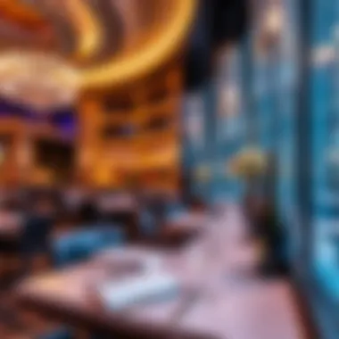 Exquisite dining ambiance at Tap MGM
