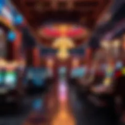 Casino interior showcasing smoking area dynamics