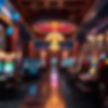 Casino interior showcasing smoking area dynamics