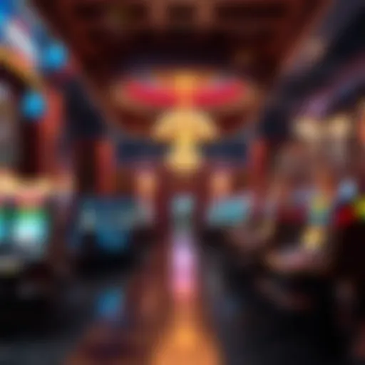 Casino interior showcasing smoking area dynamics