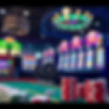 Responsible gaming practices illustration