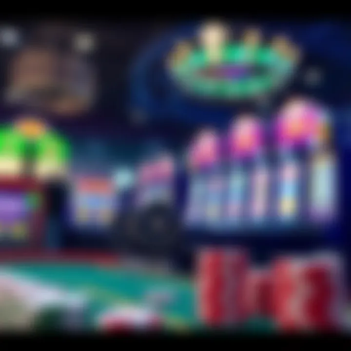 Responsible gaming practices illustration