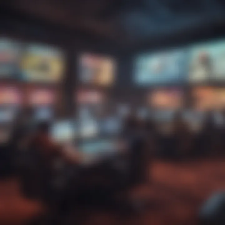 A captivating graphic representing the evolution of esports betting in the U.S.