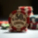 Historical evolution of poker chips