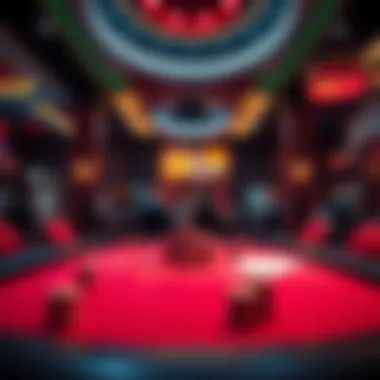 Casino Environment and Ultimate Texas Hold'em Casino environment highlighting Ultimate Texas Hold'em