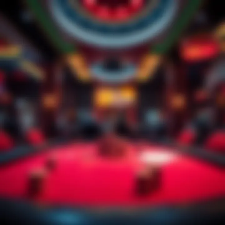 Casino Environment and Ultimate Texas Hold'em Casino environment highlighting Ultimate Texas Hold'em