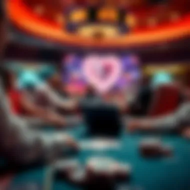 Strategic gameplay in Texas Hold'em online