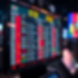 Diverse sports betting codes displayed on a digital screen