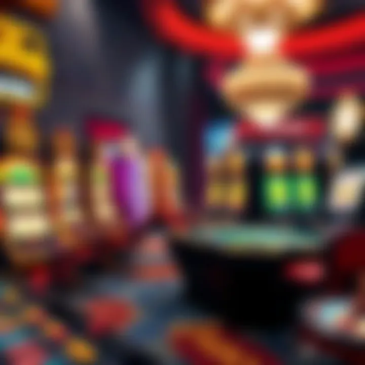 Different gambling games showcasing variations in house edge
