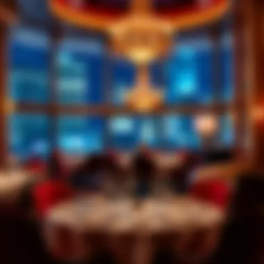 Exquisite Dining Experience Luxurious dining atmosphere at Wynn Las Vegas