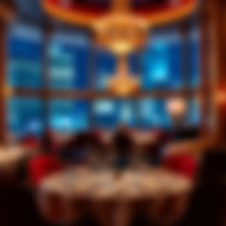 Exquisite Dining Experience Luxurious dining atmosphere at Wynn Las Vegas